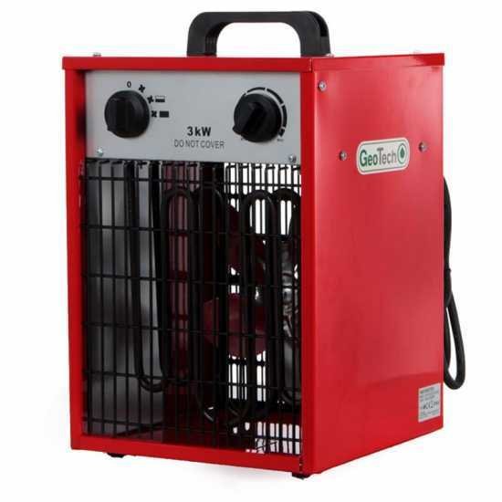 Canon à air chaud électrique 3 kW