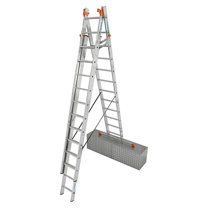 Échelle aluminium Krause 3×12 (8,57 m)