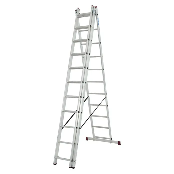 Алюминиевая лестница Krause 3×9 (6,2 m)
