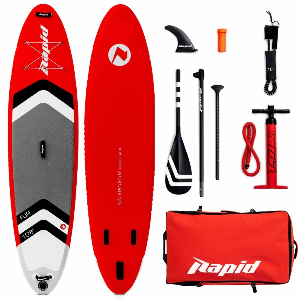 Paddle Board (SUP) Rapid FUN 10'8" Red
