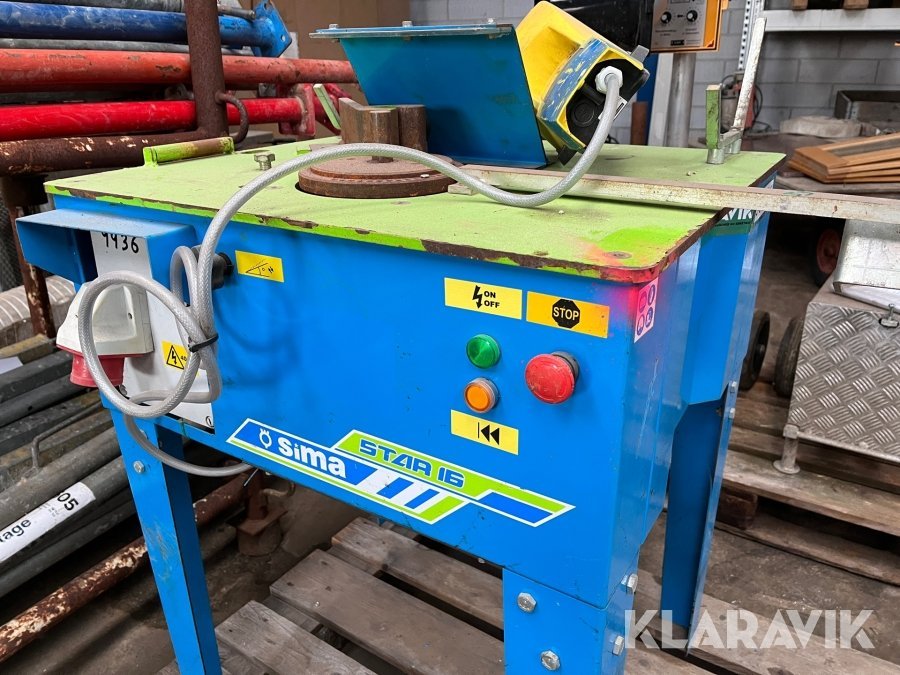 Гибочний верстат Sima DE-16 (230 V)