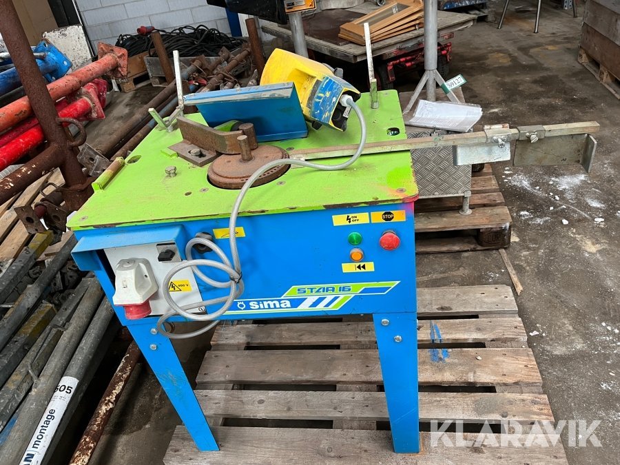 Гибочний верстат Sima DE-16 (230 V)